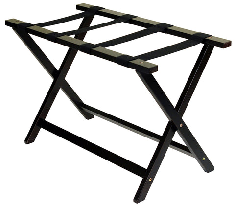 Casual Home heavy-duty luggage rack folding frame for easy transport.