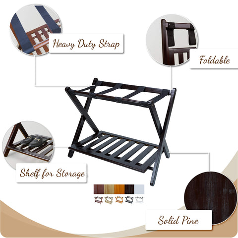 Casual Home reinforced heavy-duty straps provide added stability.