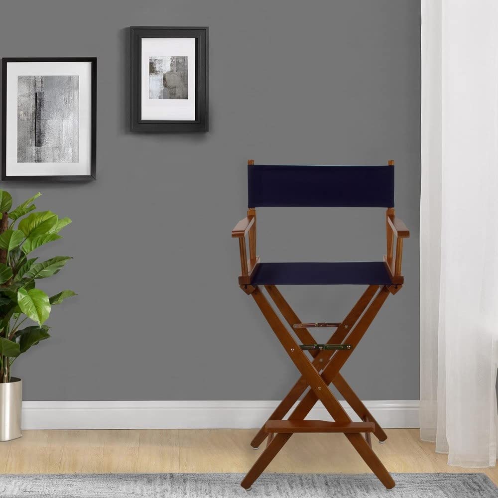 Casual Home American Trails director's chair with black canvas seat provides comfortable everyday seating.