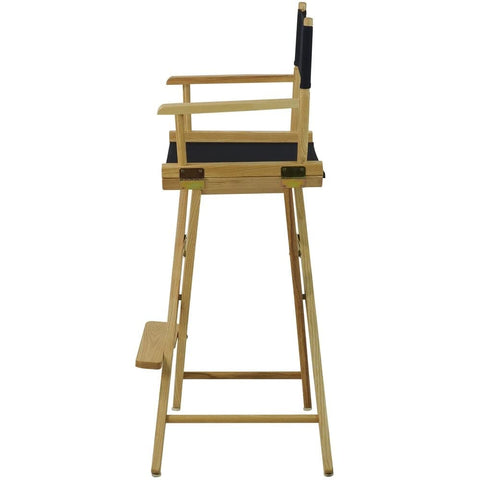 Casual Home American Trails director's chair folded for transport, portable seating solution.
