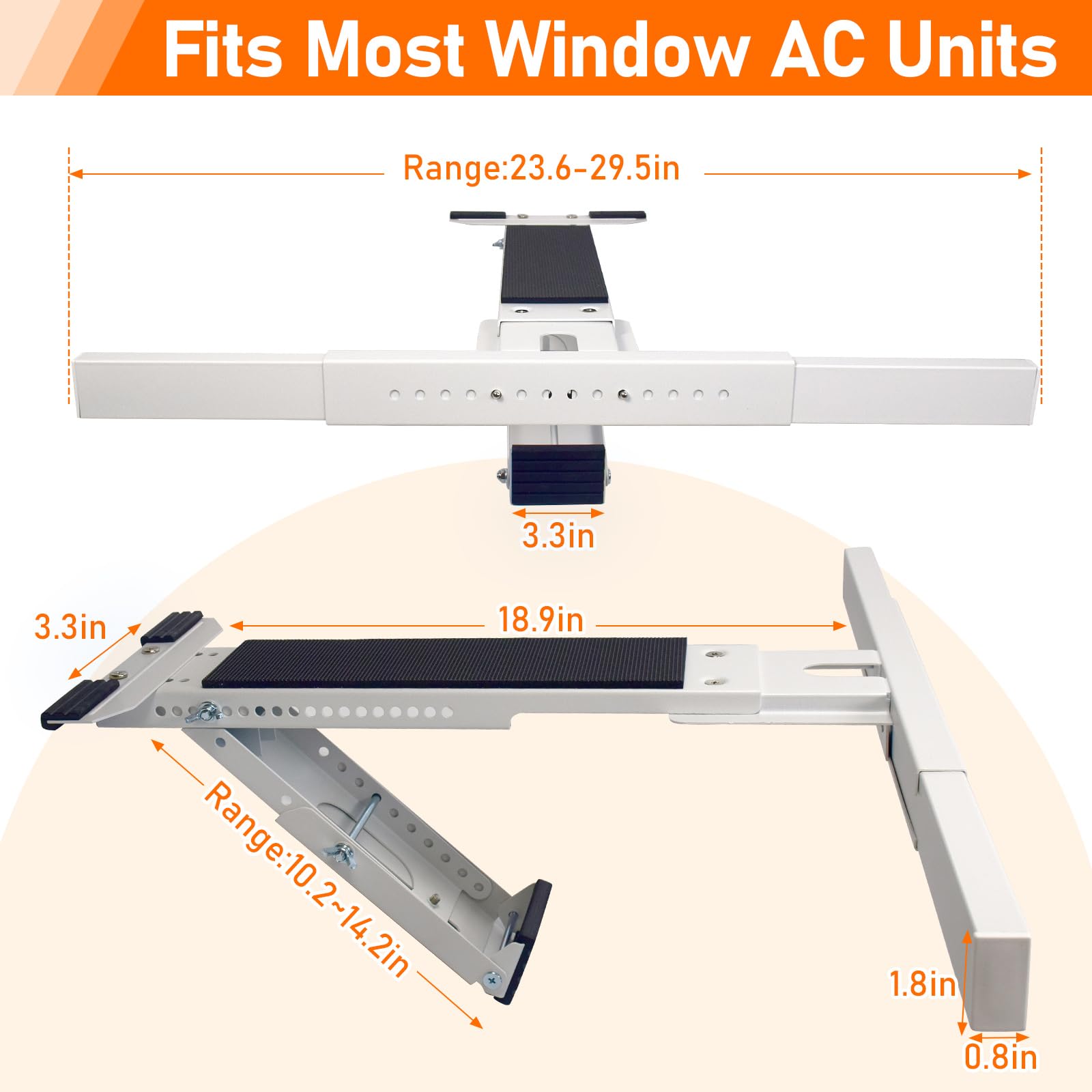 CAT SO RICH adjustable fit installation provides quick setup with included hardware