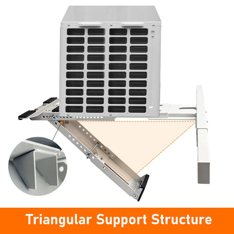 CAT SO RICH compact support suitable for rentals and small windows