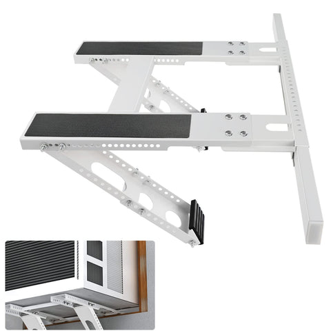 CAT SO RICH No-Drill bracket installation front view showing tool-free setup for windows