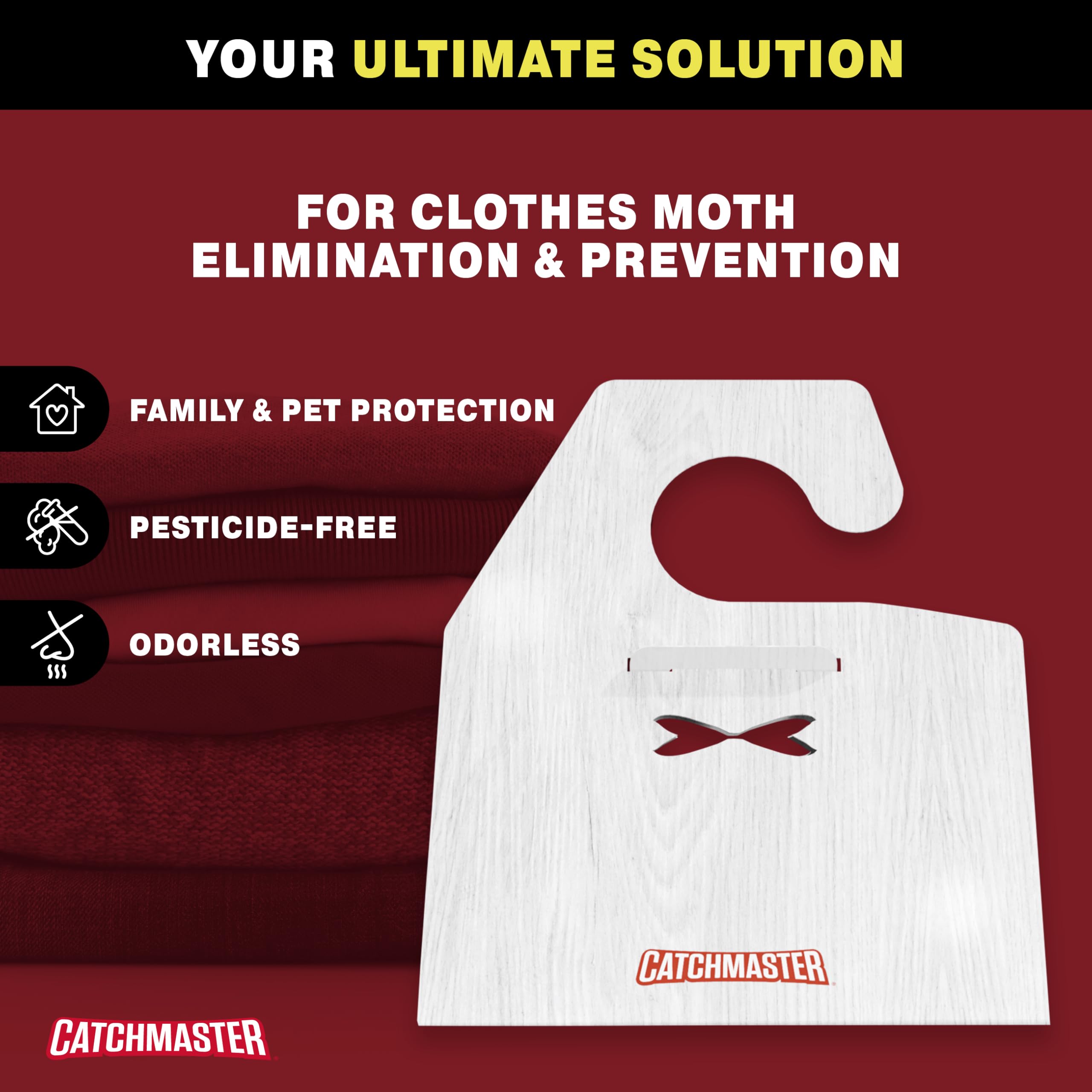 Catchmaster discreet or bold design options support easy monitoring.