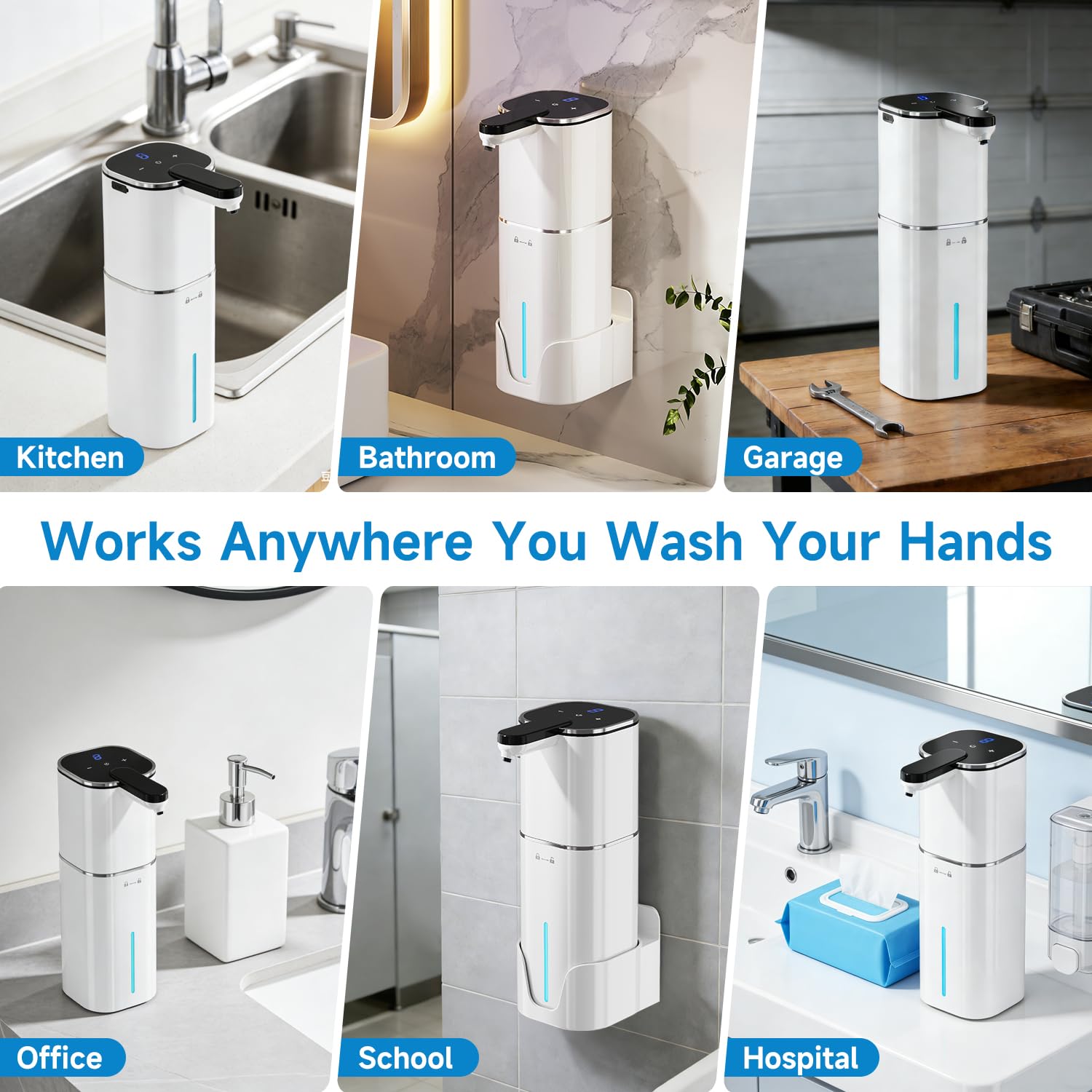 CATIRE modern, sleek design complements kitchen and bathroom decor.