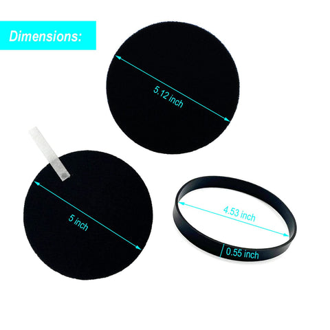 CauYien 2252 fiber filter with pull tab for easy removal