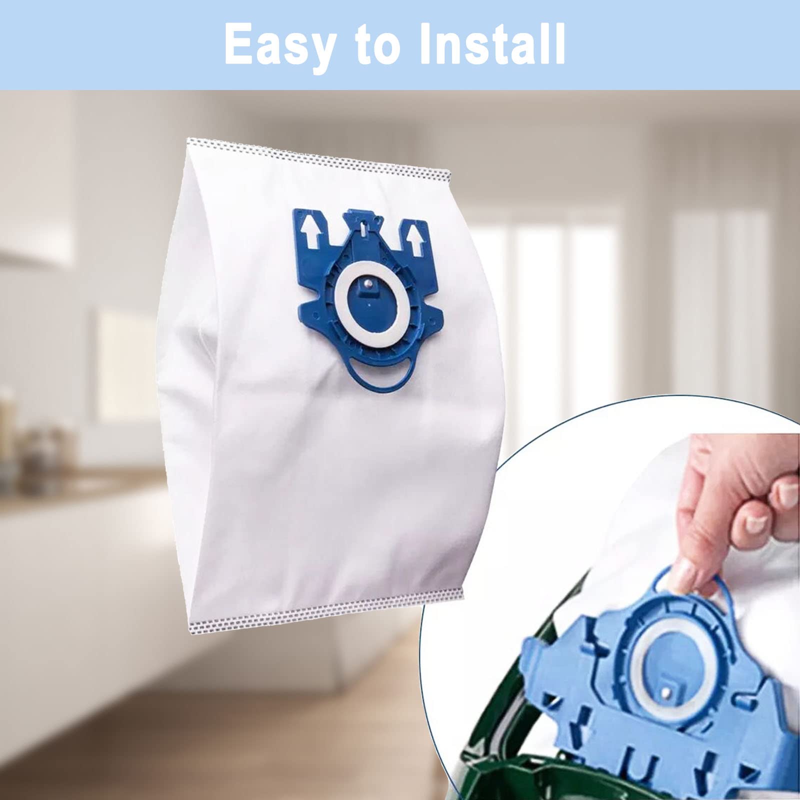 CauYien Miele bags support efficient vacuum performance.