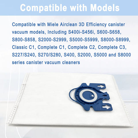 CauYien Miele AirClean 3D GN bags seal system demo.