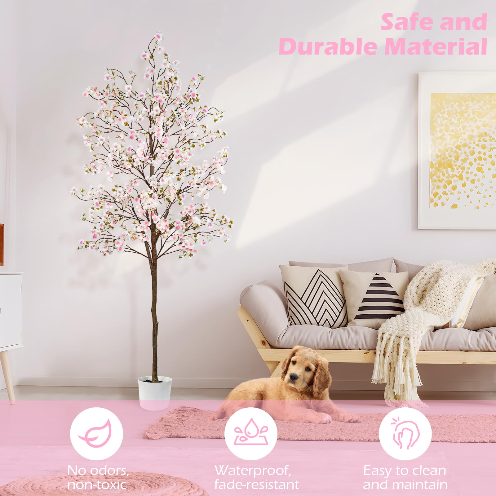 Caxchiling tree disassembles for compact storage in a box