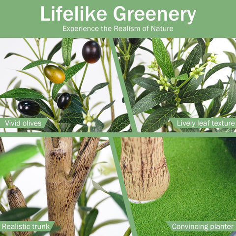 Caxchiling dense olive leaves create a lush, lifelike silhouette