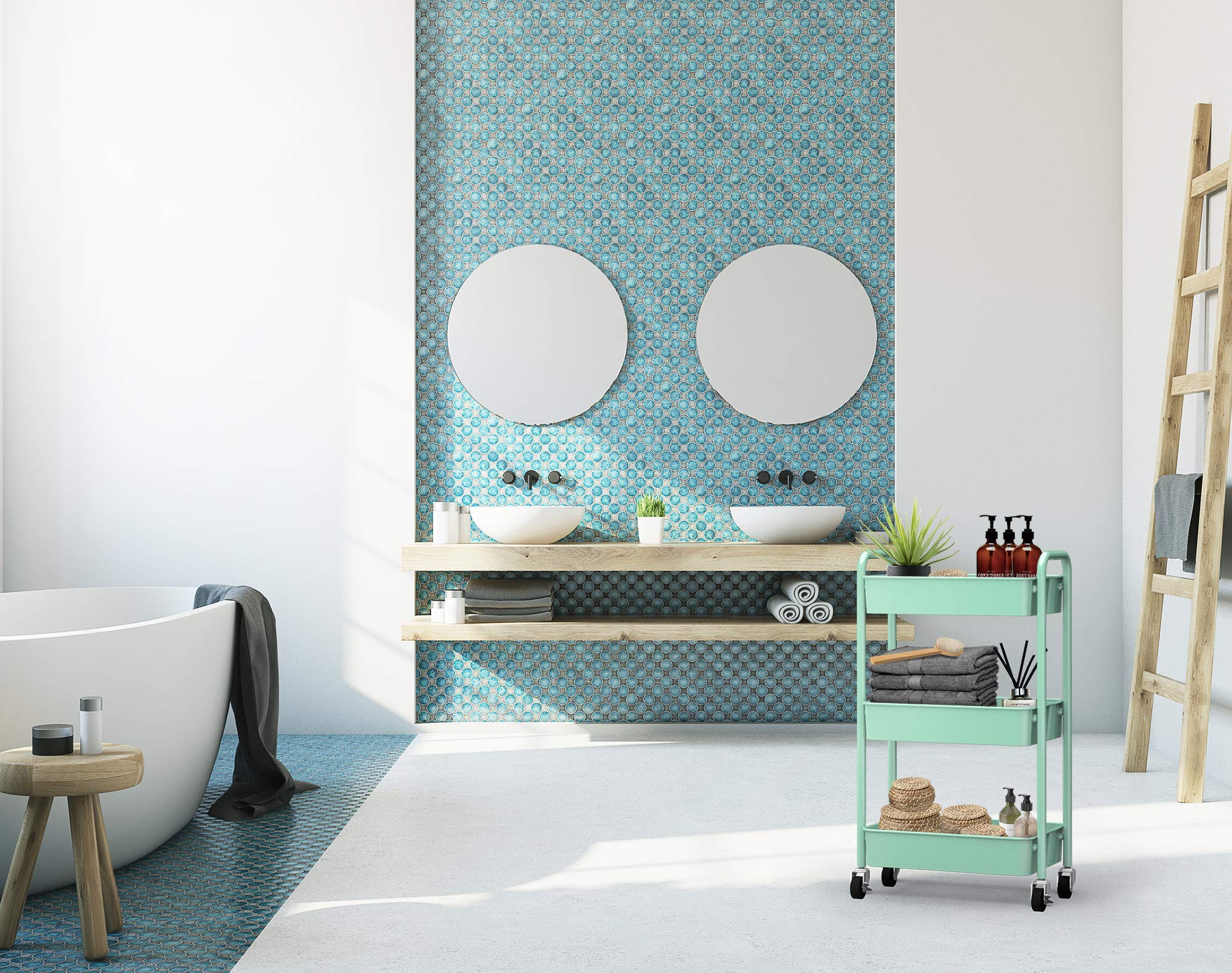 CAXXA home office cart for tidy, organized workspace