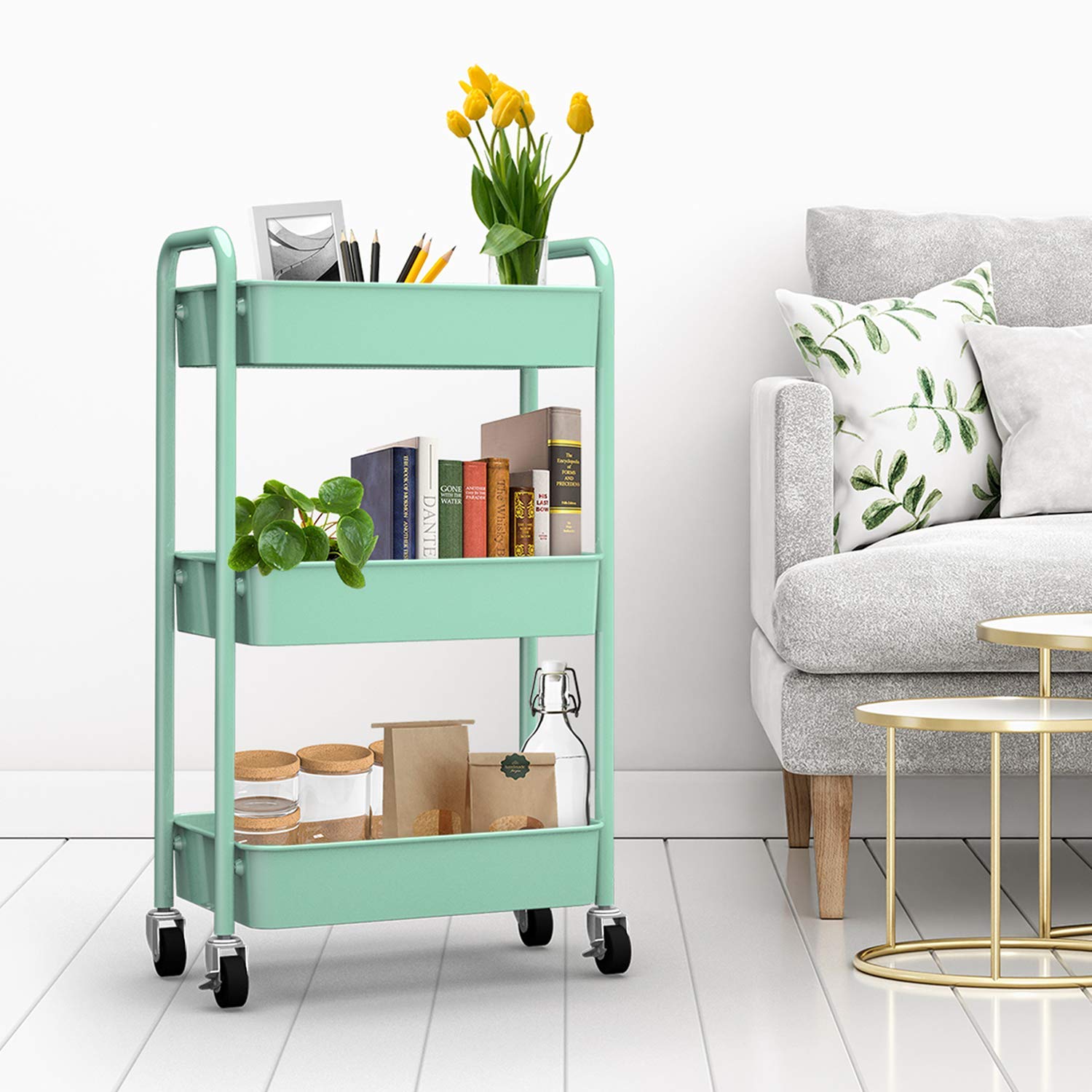 CAXXA powder-coated steel frame ensures durable, long-lasting support