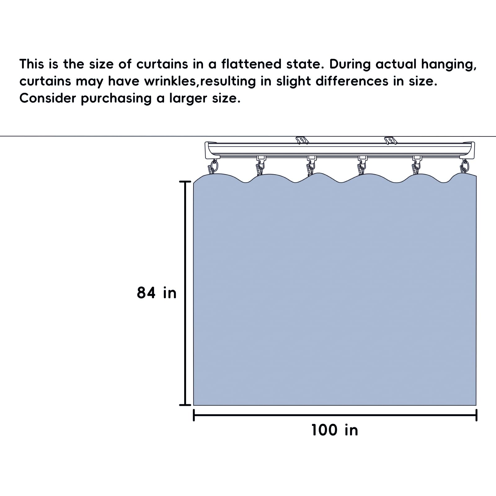 CBSRORO easy-care curtain fabric ready for cold wash and low heat drying