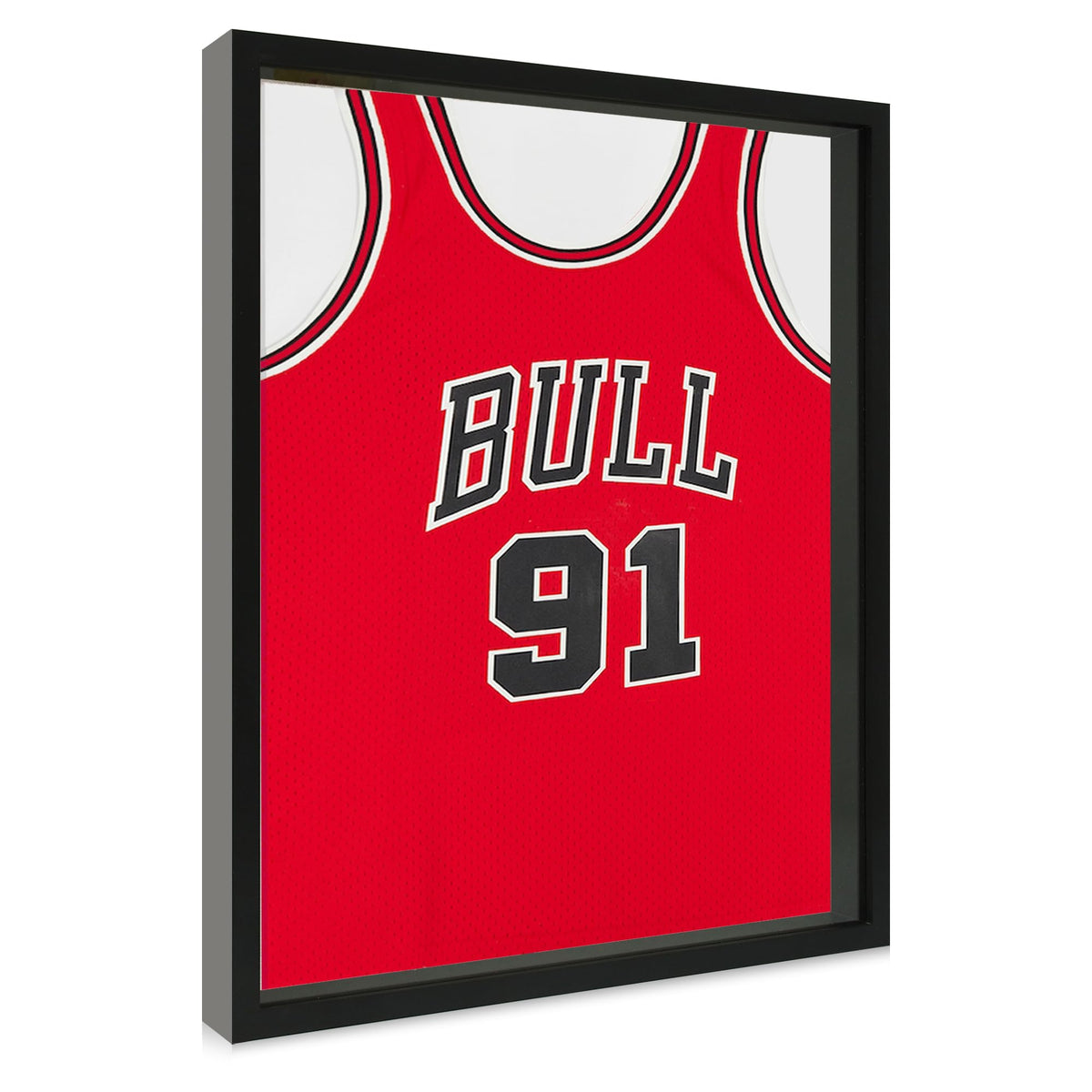 ccdcc 16x20 shadow box frame front view with tempered glass for clear keepsakes