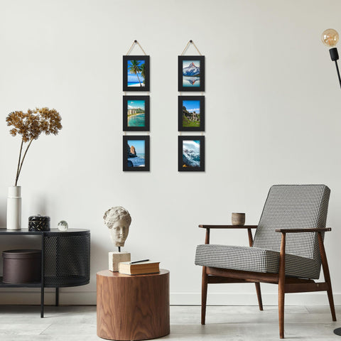 ccdcc three-opening 5x7 display frames ideal for memory galleries.