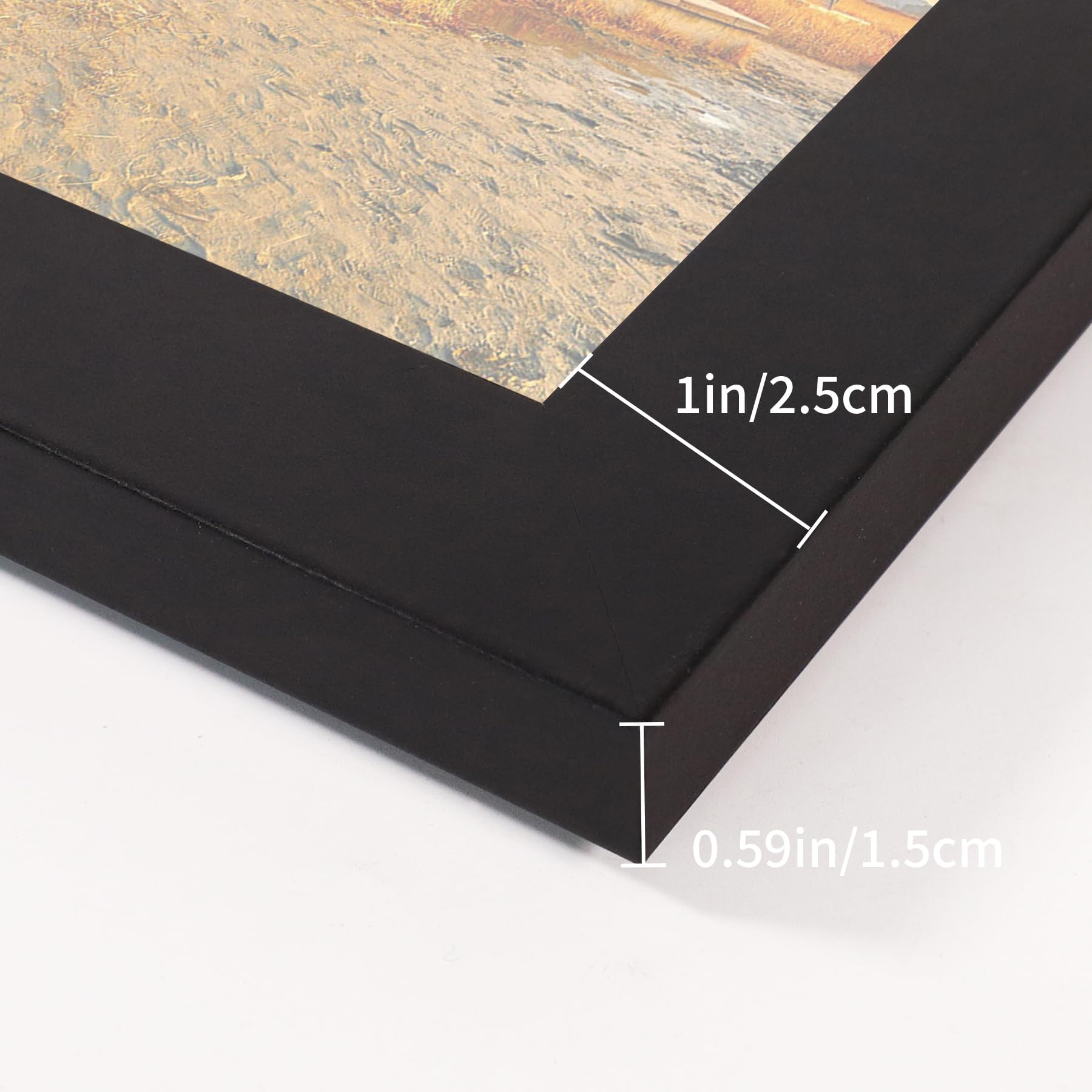 ccdcc well-packaged frame set protects contents during transit.