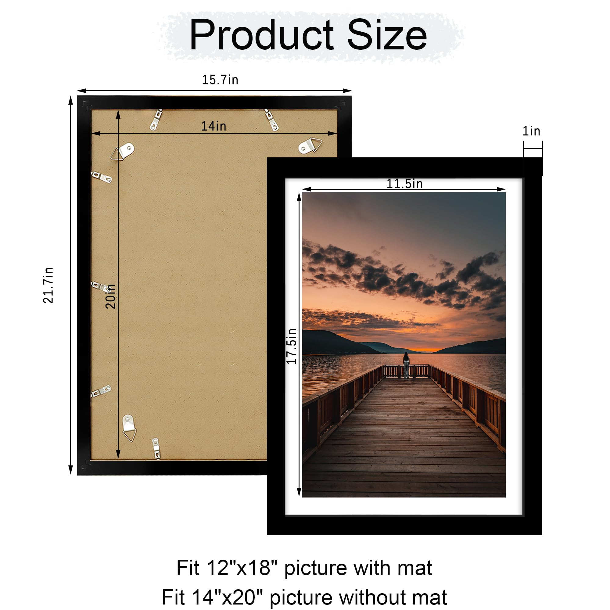 ccdcc secure two-pack packaging protects frames during shipping.