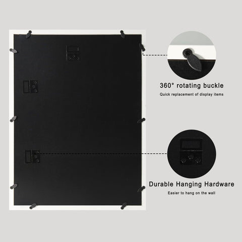 CCDCC 12x16 foam backing supports photos, cards, and medals securely.