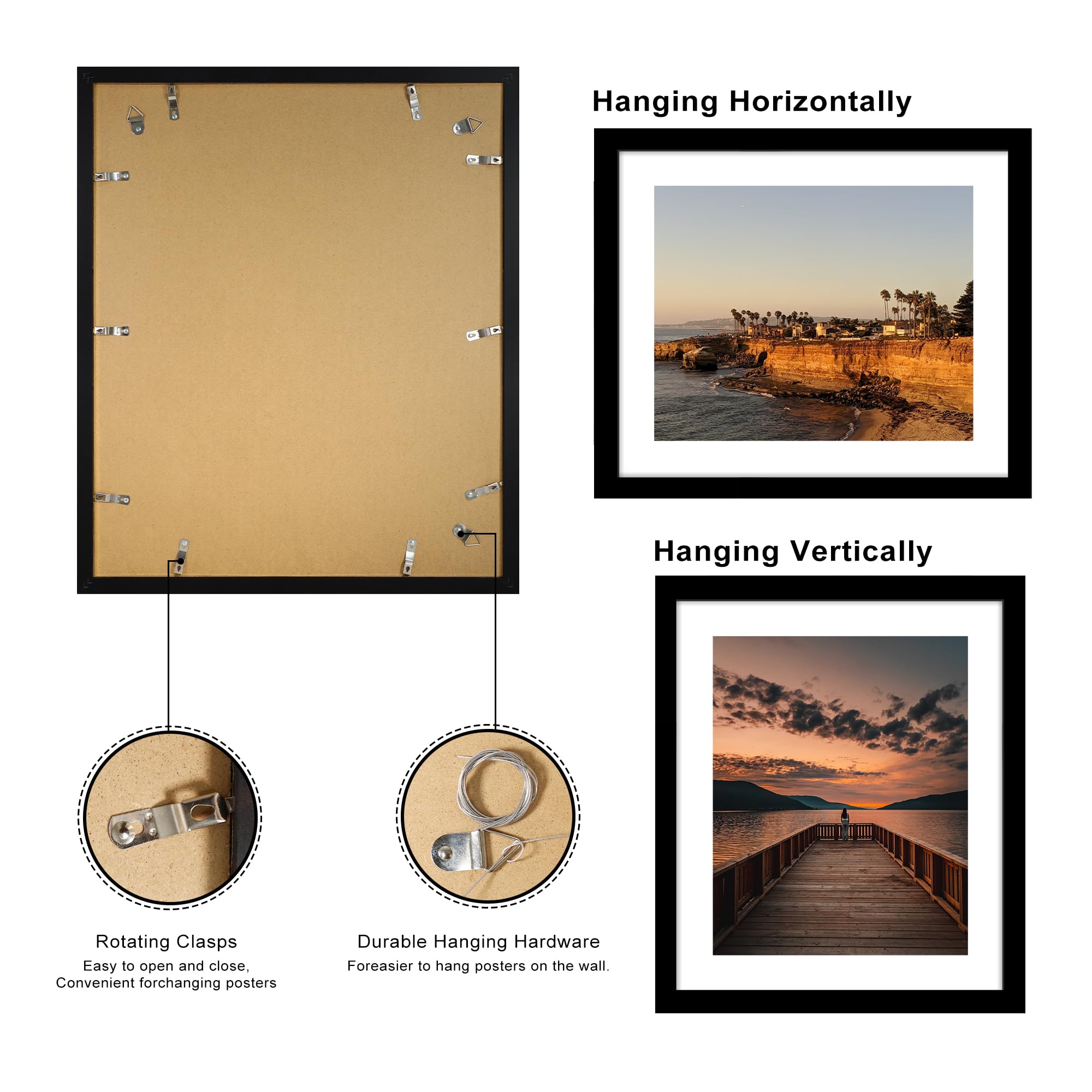 ccdcc tempered glass cover for 20x24 frame with crisp viewing