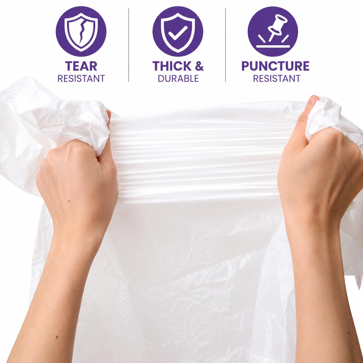 CCLINERS lavender bag in bathroom helps keep space smelling fresh