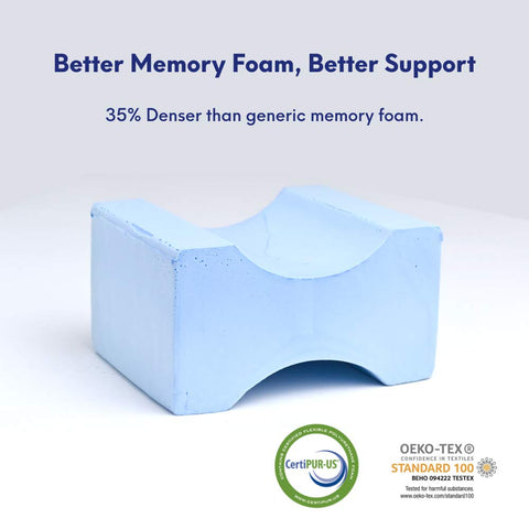 C CUSHION LAB breathable cover stays cool for comfortable nights.