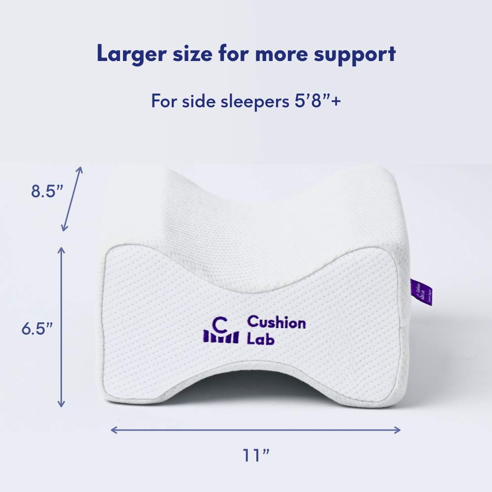 C CUSHION LAB pregnancy and sciatic support for side sleepers.
