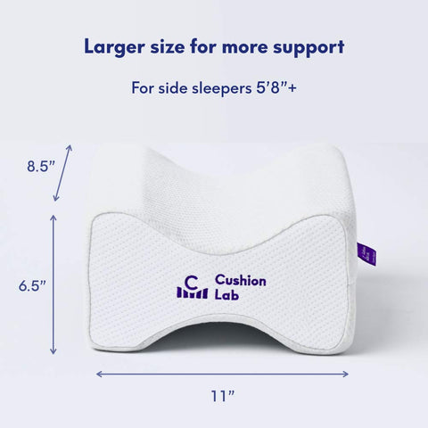 C CUSHION LAB pregnancy and sciatic support for side sleepers.