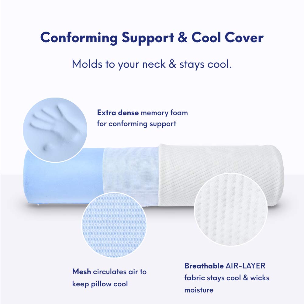 C CUSHION LAB lumbar support option helps add comfort behind your back.