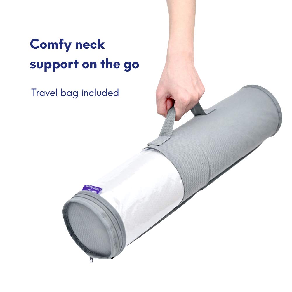 C CUSHION LAB pillow between knees aids side sleeping comfort.