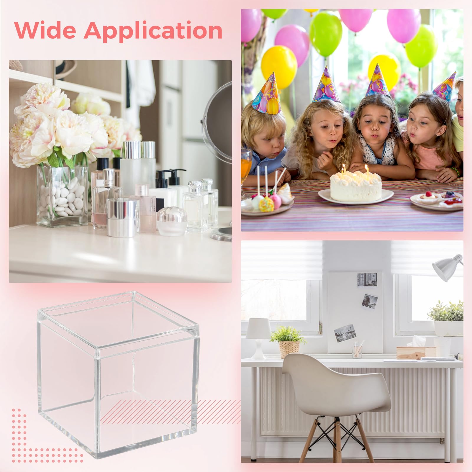 CDOKY durable PS plastic boxes with secure lids prevent dust and moisture.