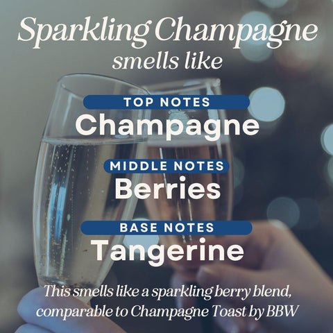 CE CRAFT Smells Like a Dodgers Win Candle with champagne scent for festive vibes