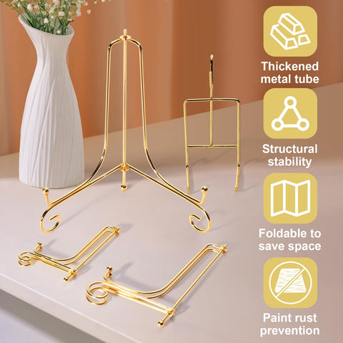 Cecnamt tea cup saucer stand holds delicate cups securely