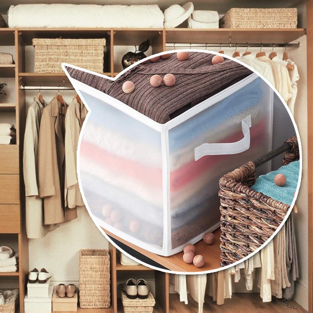 Cedar Space shoes storage solution adds subtle cedar scent.