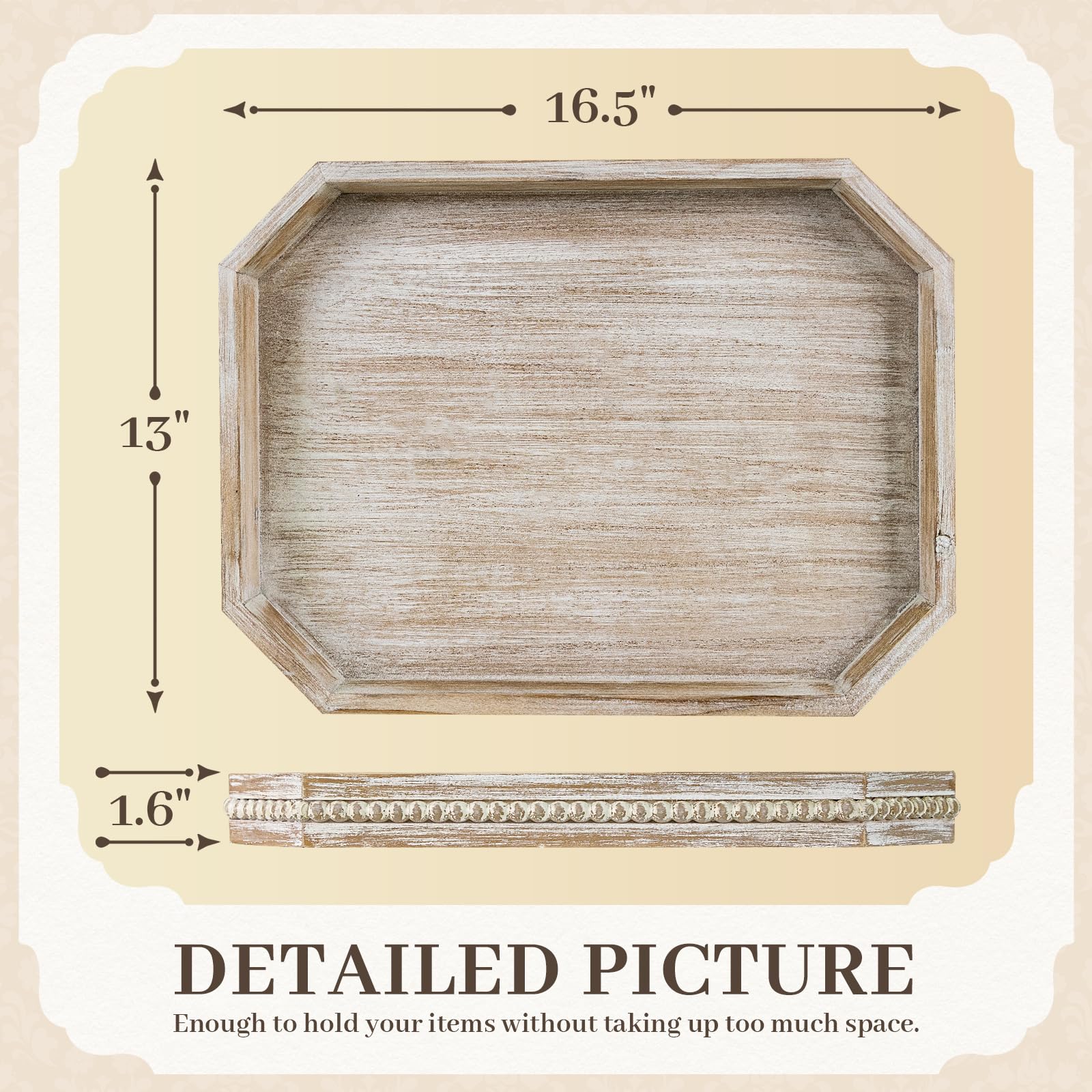 CEDARLUX white-washed surface highlights natural wood grain for a vintage vibe.