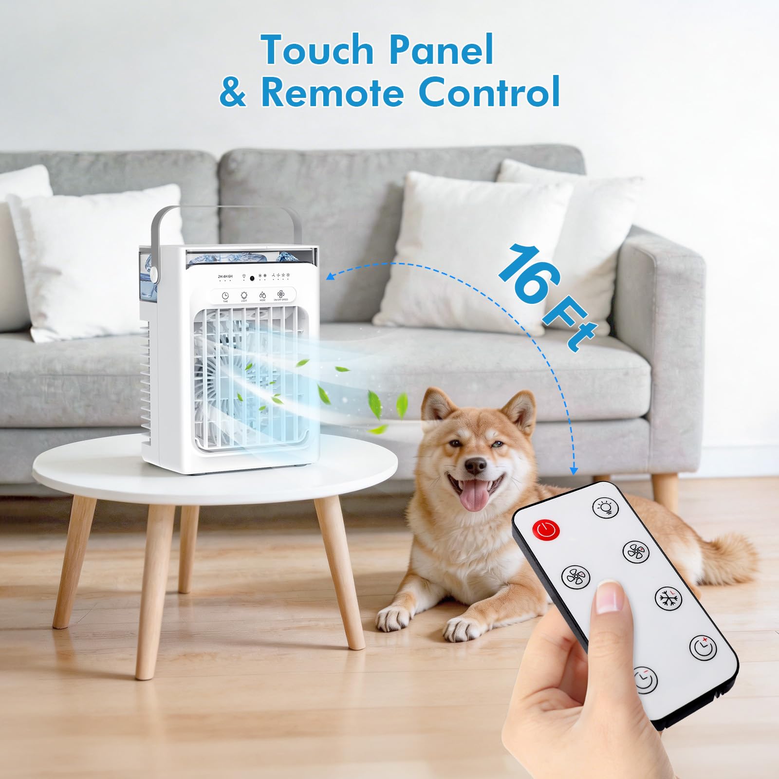 cedeil portable air conditioner adjustable louvers direct airflow precisely