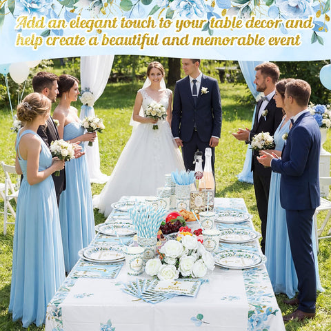 Ceenna first communion tablecloth 54x108 provides protective coverage and neat presentation.