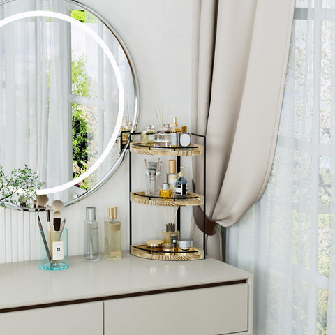 CeleVista protective rails prevent items from falling.