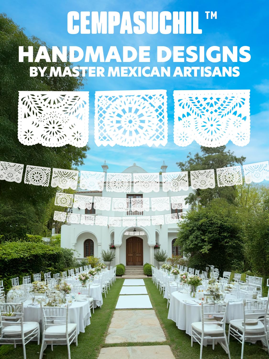 Made in Mexico by master artisans for authentic decor