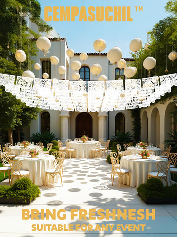Total 180 feet of versatile garland for bold or subtle accents