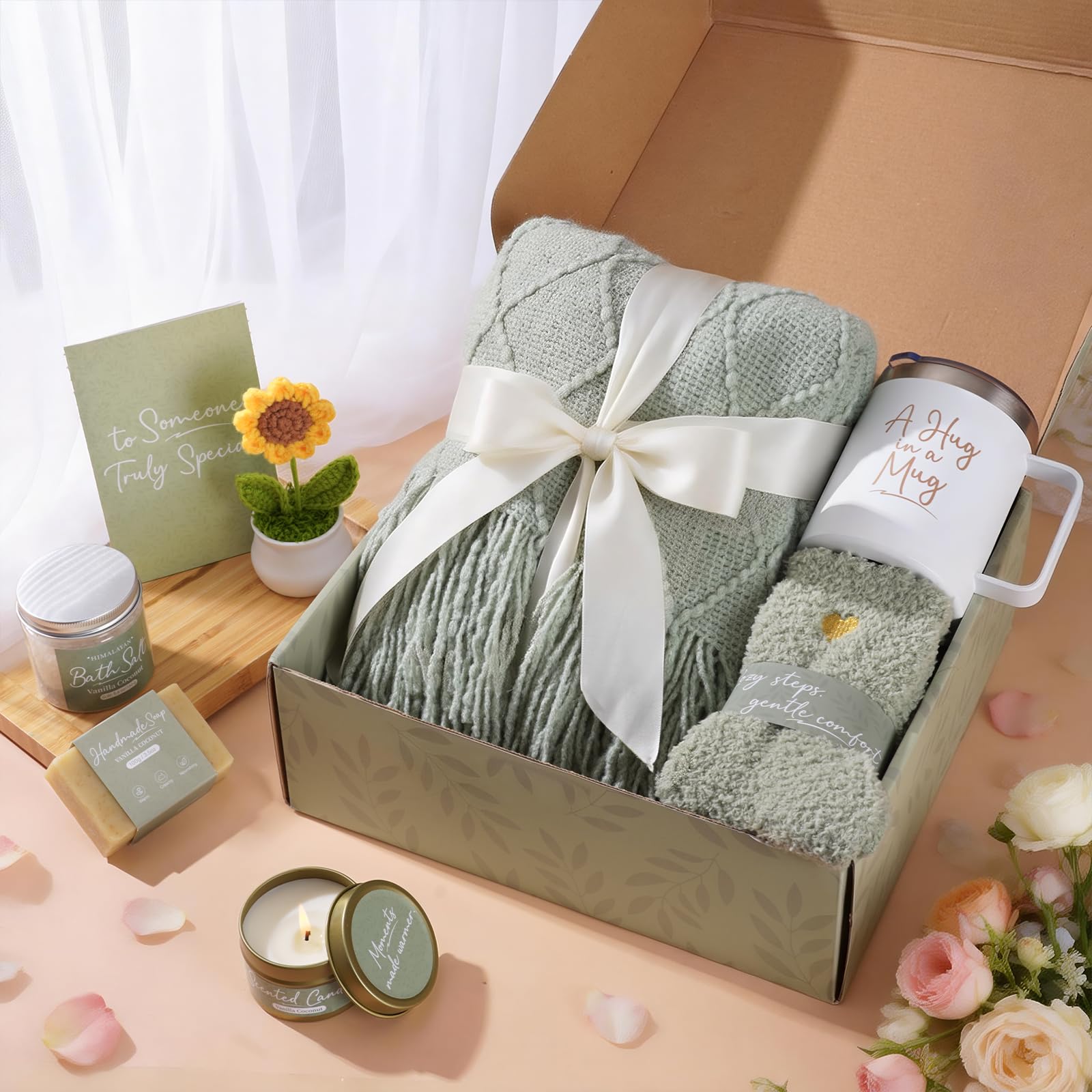 CenliBaw sage gift box presents a ready-to-gift care package