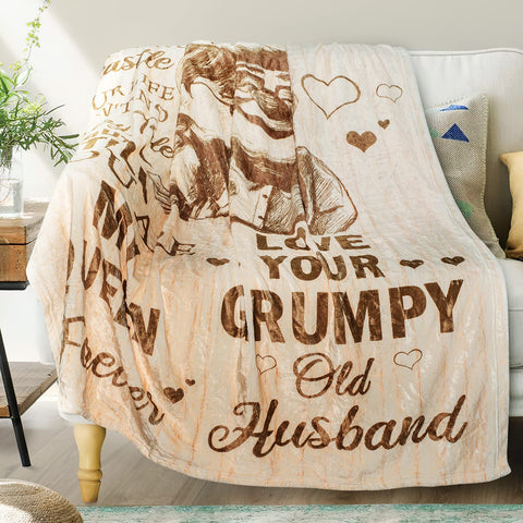 CENSIHER Encouraging-words Blanket uplifting messages to support loved ones