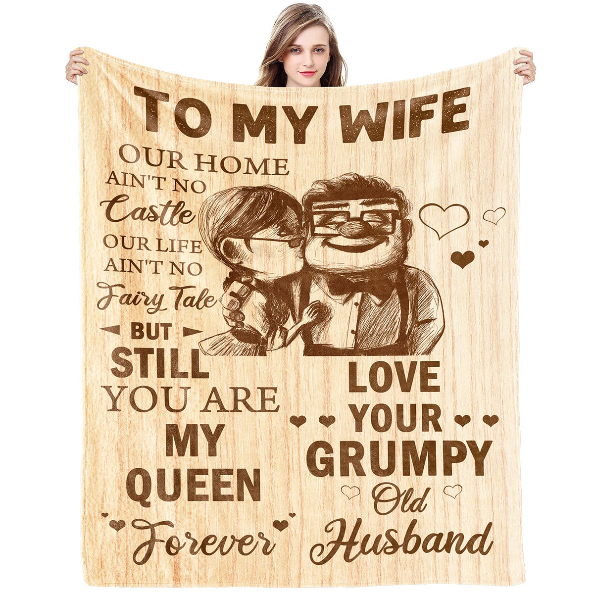 CENSIHER Healing Thoughts Blanket soft wrap for cozy comfort at home