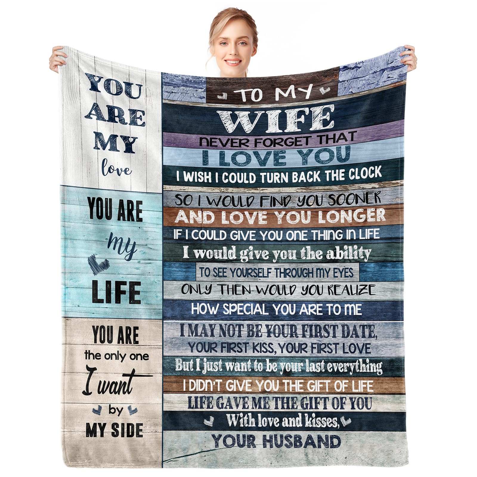 CENSIHER love throw blanket on sofa offering soft warmth