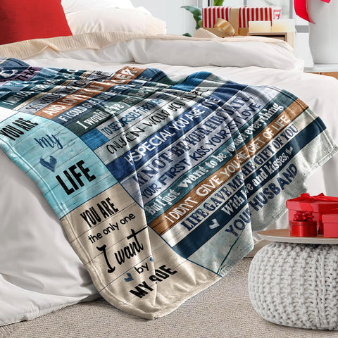 CENSIHER anniversary blanket showcased as cozy home accessory