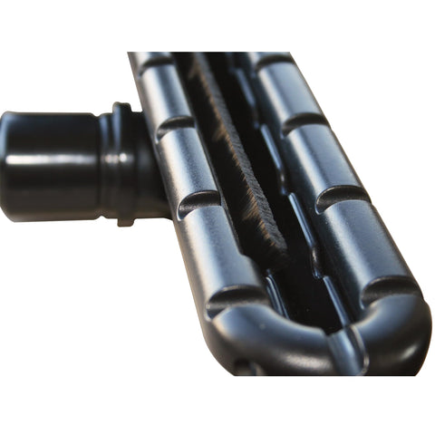 Cen-Tec ABS locking collar resists chemicals and maintains connections.