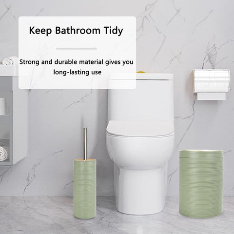 CERBIOR trash can complements the set with discreet waste storage
