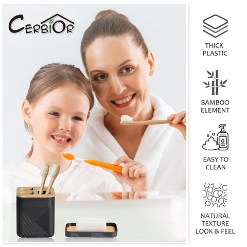 CERBIOR soap dish catching drips to keep surfaces clean