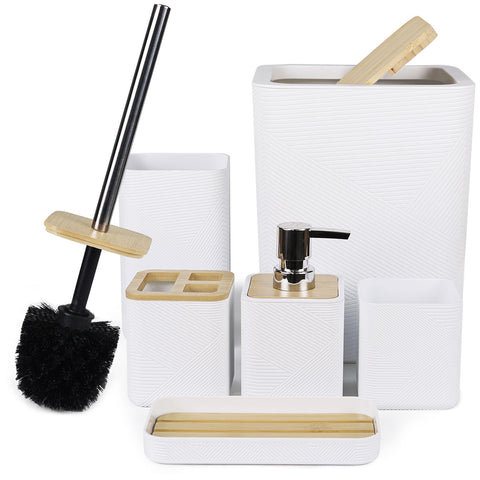 CERBIOR soap dispenser on a tidy bathroom counter with a durable pump