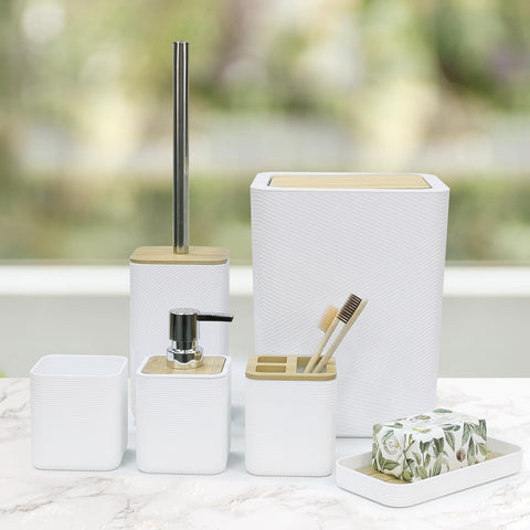 CERBIOR toilet brush holder blending with decor in a compact design