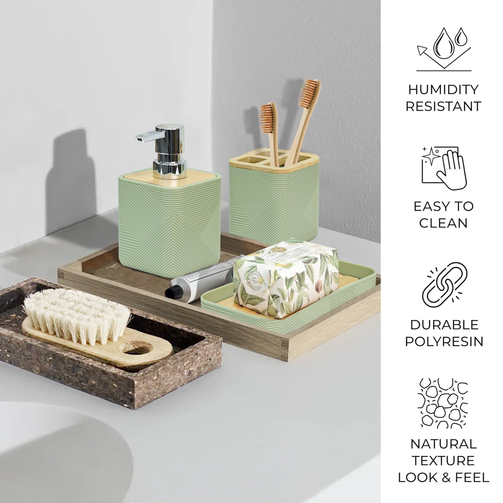 CERBIOR toilet brush holder keeps bathroom storage tidy
